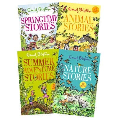 Enid Blyton Outdoor Adventures伊妮德·布莱顿 户外冒险4册 短篇故事 语言诙谐幽默 正能量入门读物英文原版进口图书英语原版