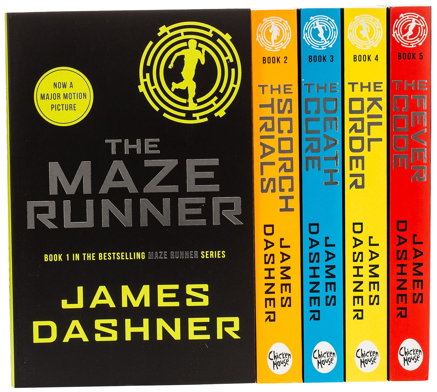 MAZE RUNNER SERIES - 5 BOOK COLLECTION.