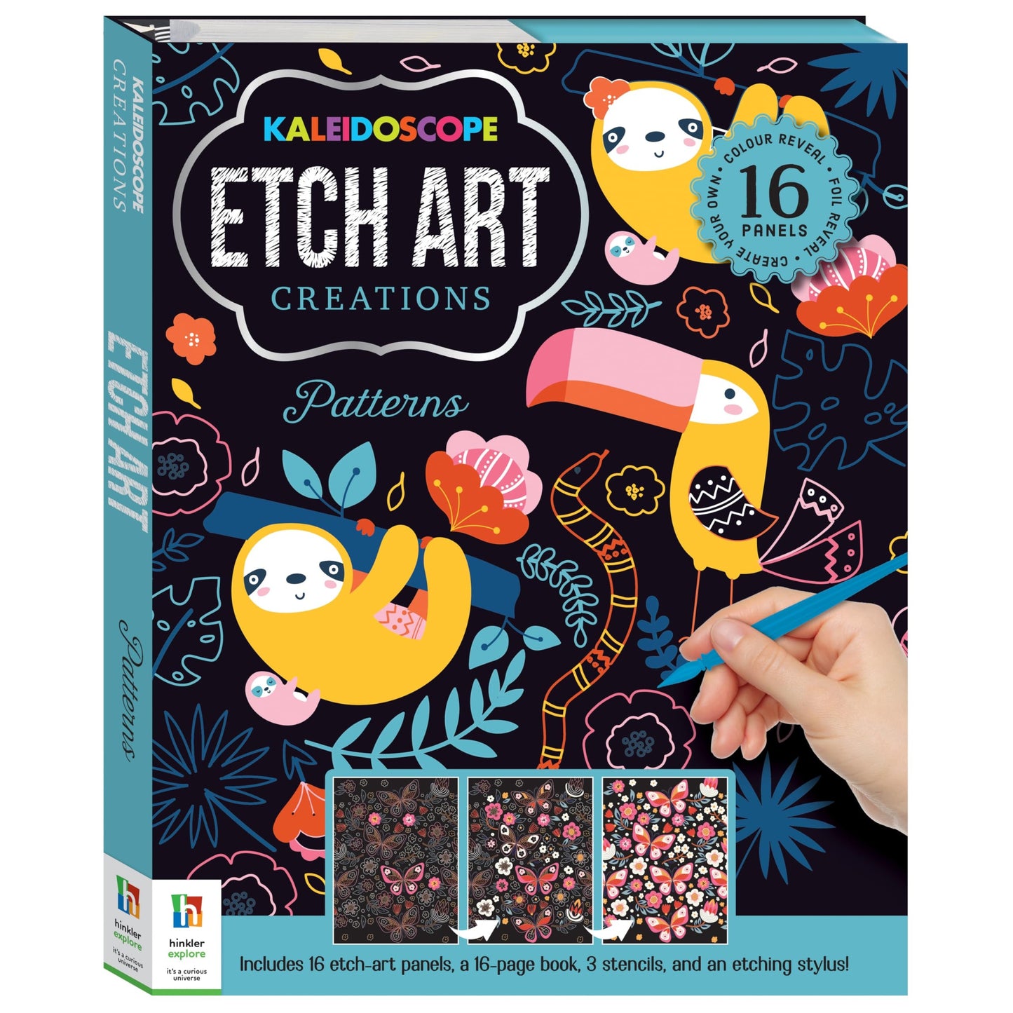 Kaleidoscope Etch Art Creations Patterns