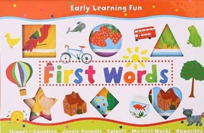 EARLY LEARNING FUN FIRST WORDS BOXED SET