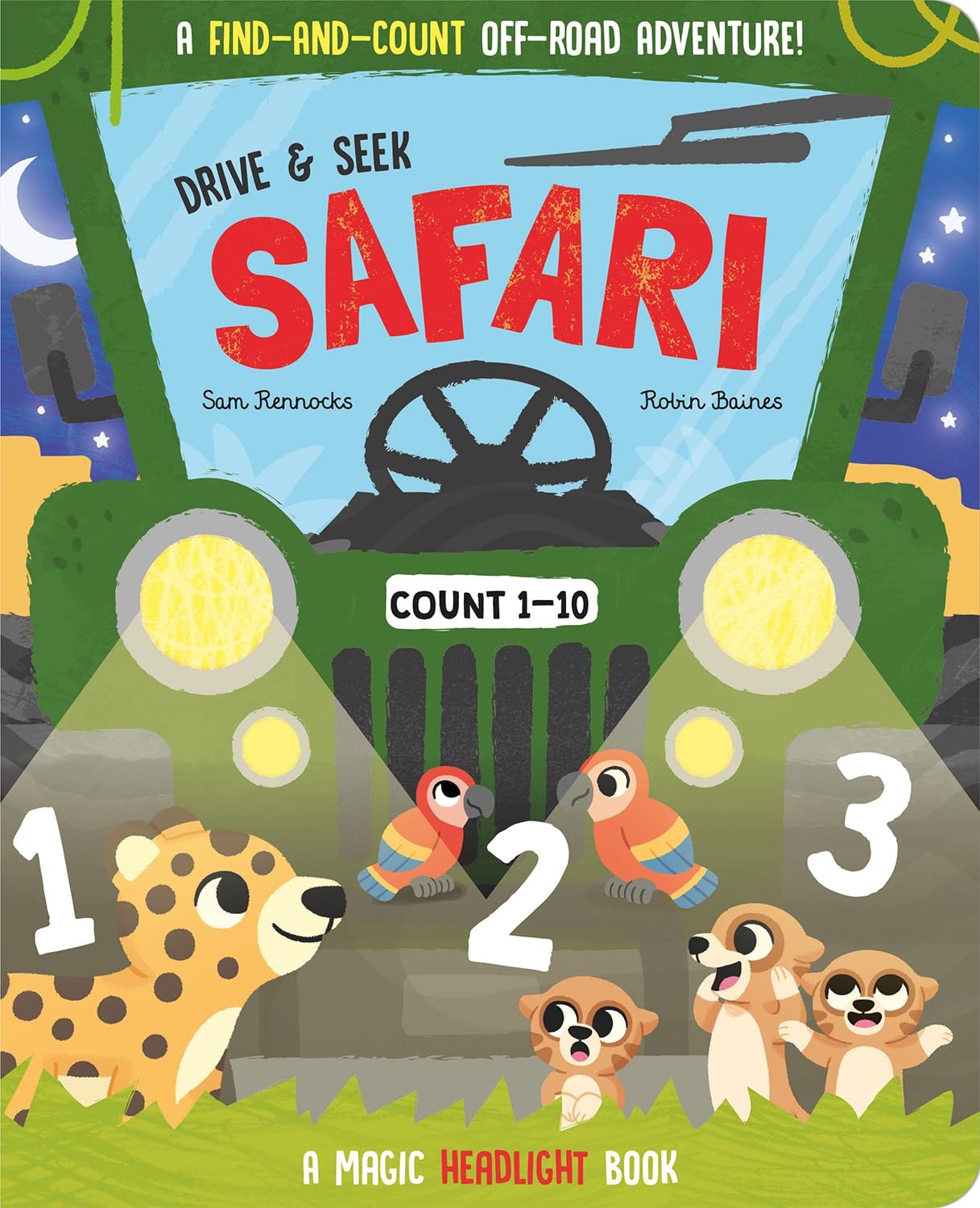 Drive and Seek Safari - a Magic Find and Count Adventure