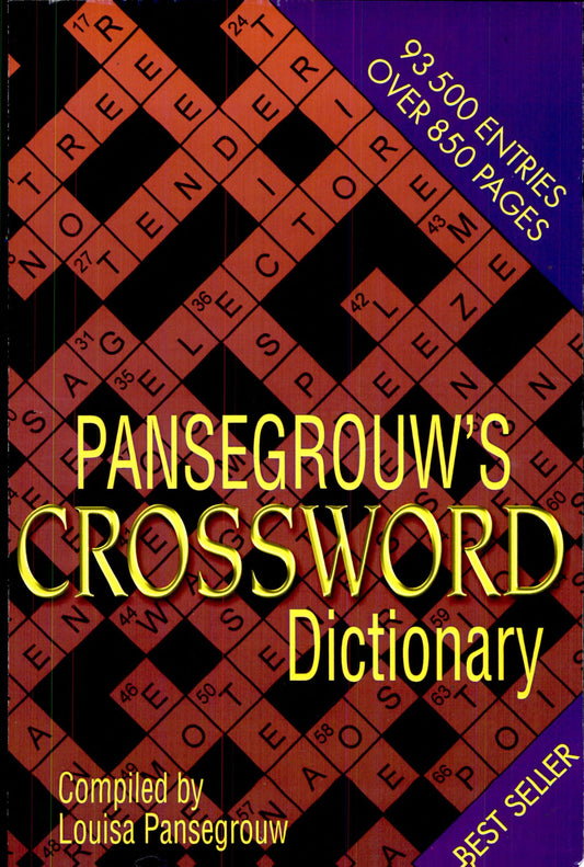 Pansegrouw's Crossword Dictionary