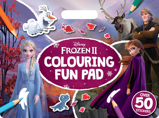 Disney Frozen 2:Giant Colour Me Pad [Paperback] [Paperback] [Paperback] [Paperback] [Paperback] [Paperback] [Paperback] [Paperback]