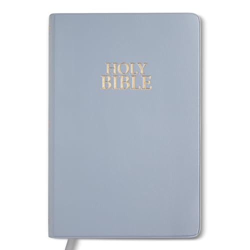 Compact NIV Steel Blue Vinyl