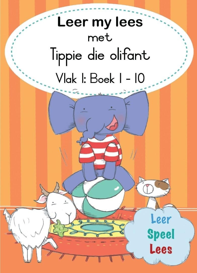 Leer my lees met Tippie die olifant - Vlak 1: boek 1-10