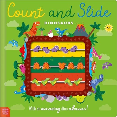 Count And Slide Dinosaurs (board Book)