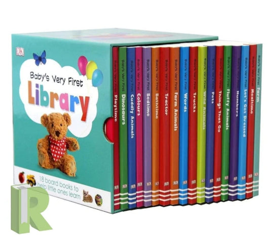 Baby's Very First Library Collection - 18 Books