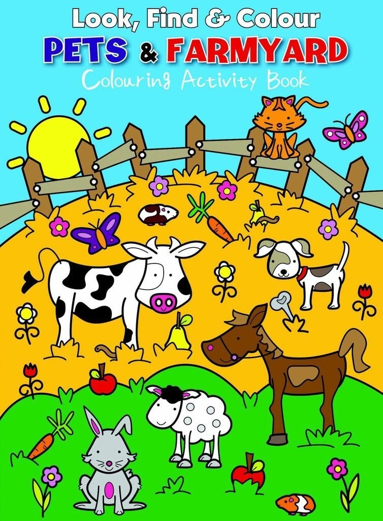 Look Find and Colour - Princesses and Fairies Colourful Activity Book