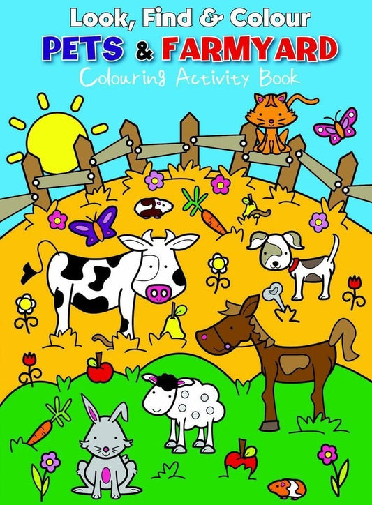 Look Find and Colour - Princesses and Fairies Colourful Activity Book