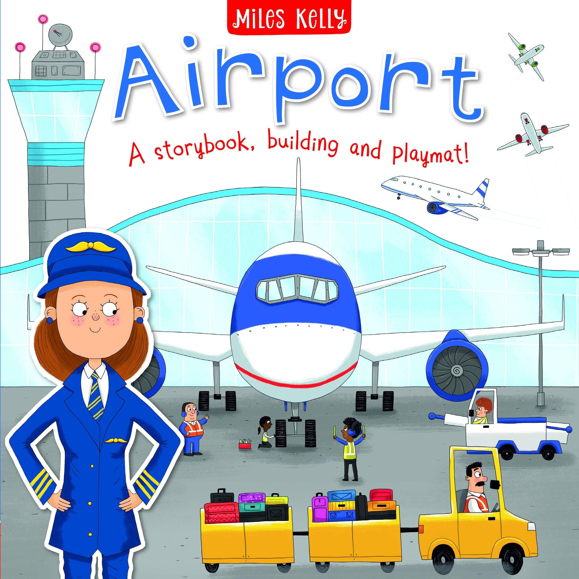 Airport A Storybook, Building and Playmat