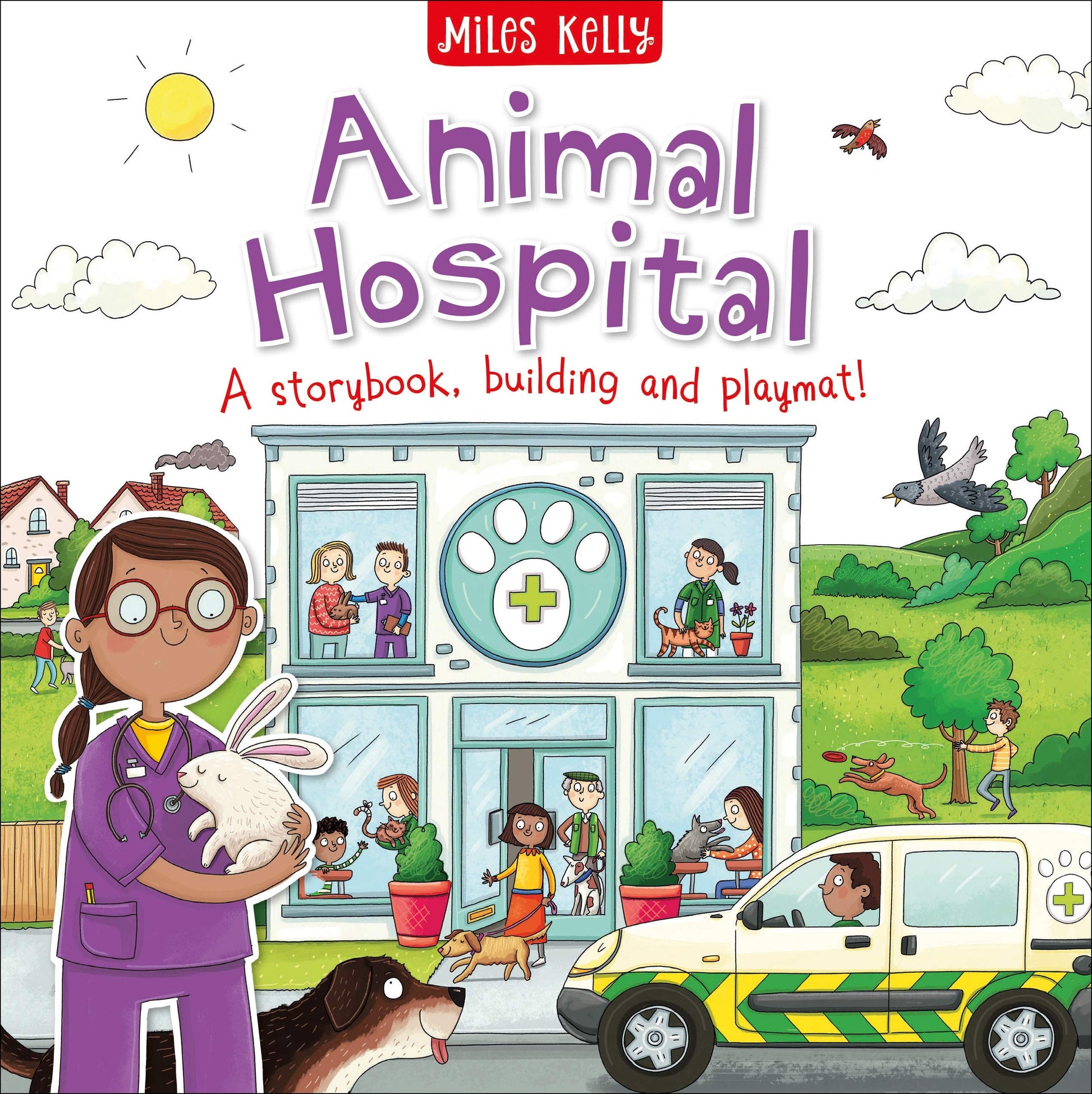 Animal Hospital A Storybook, Building and Playmat!