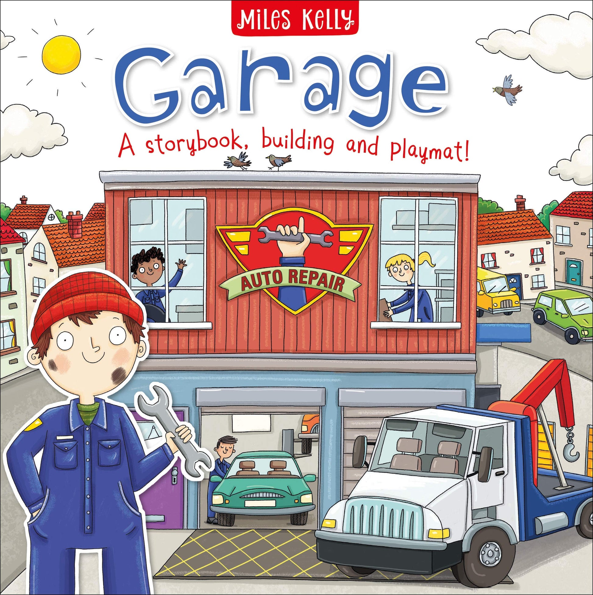Garage A Storybook, Building and Playmat!