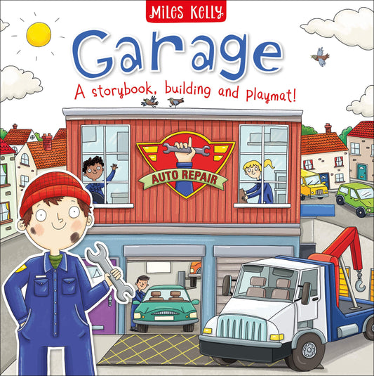 Garage A Storybook, Building and Playmat!