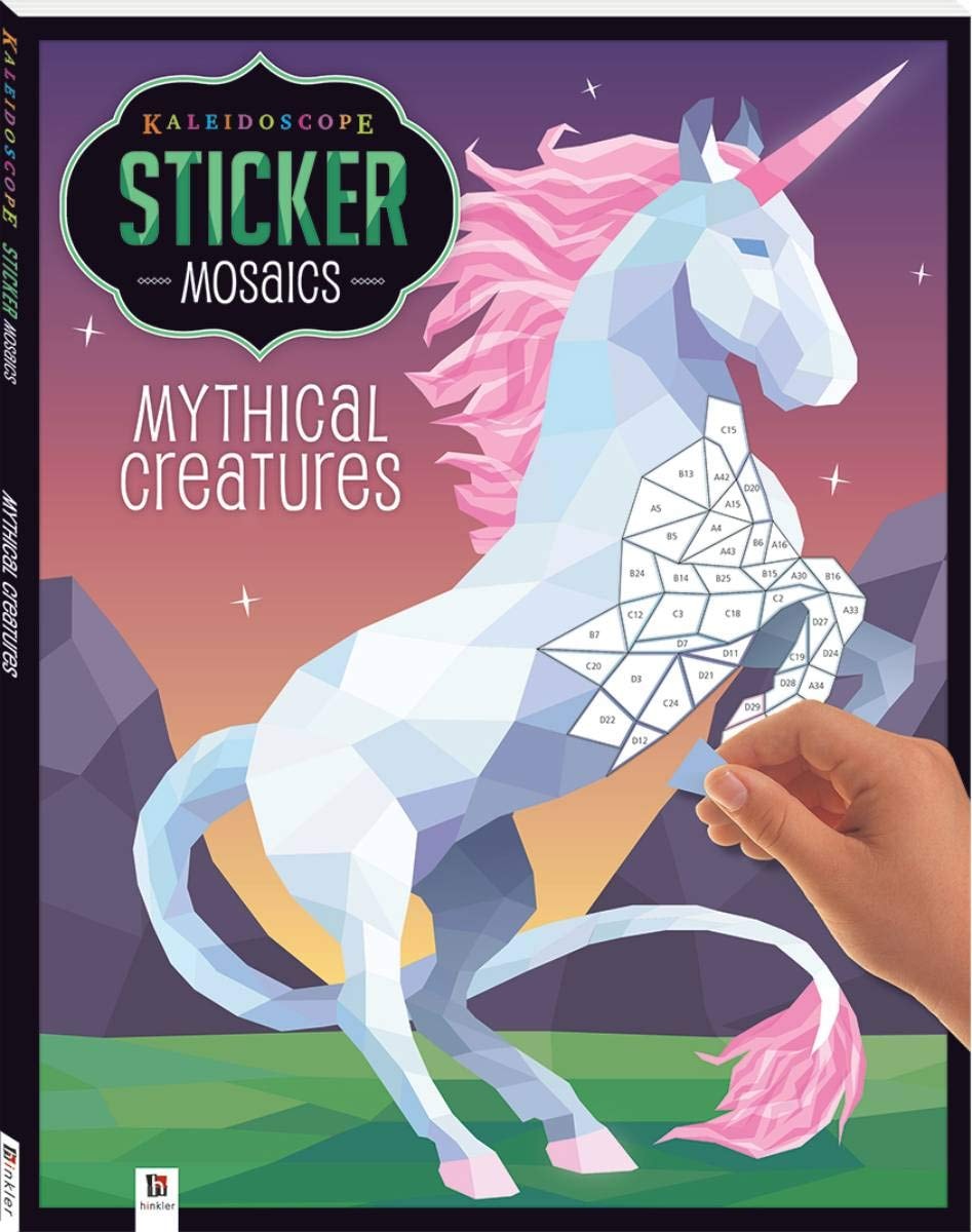 KALEIDOSCOPE STICKER MOSAICS:MYTHICAL [Paperback]