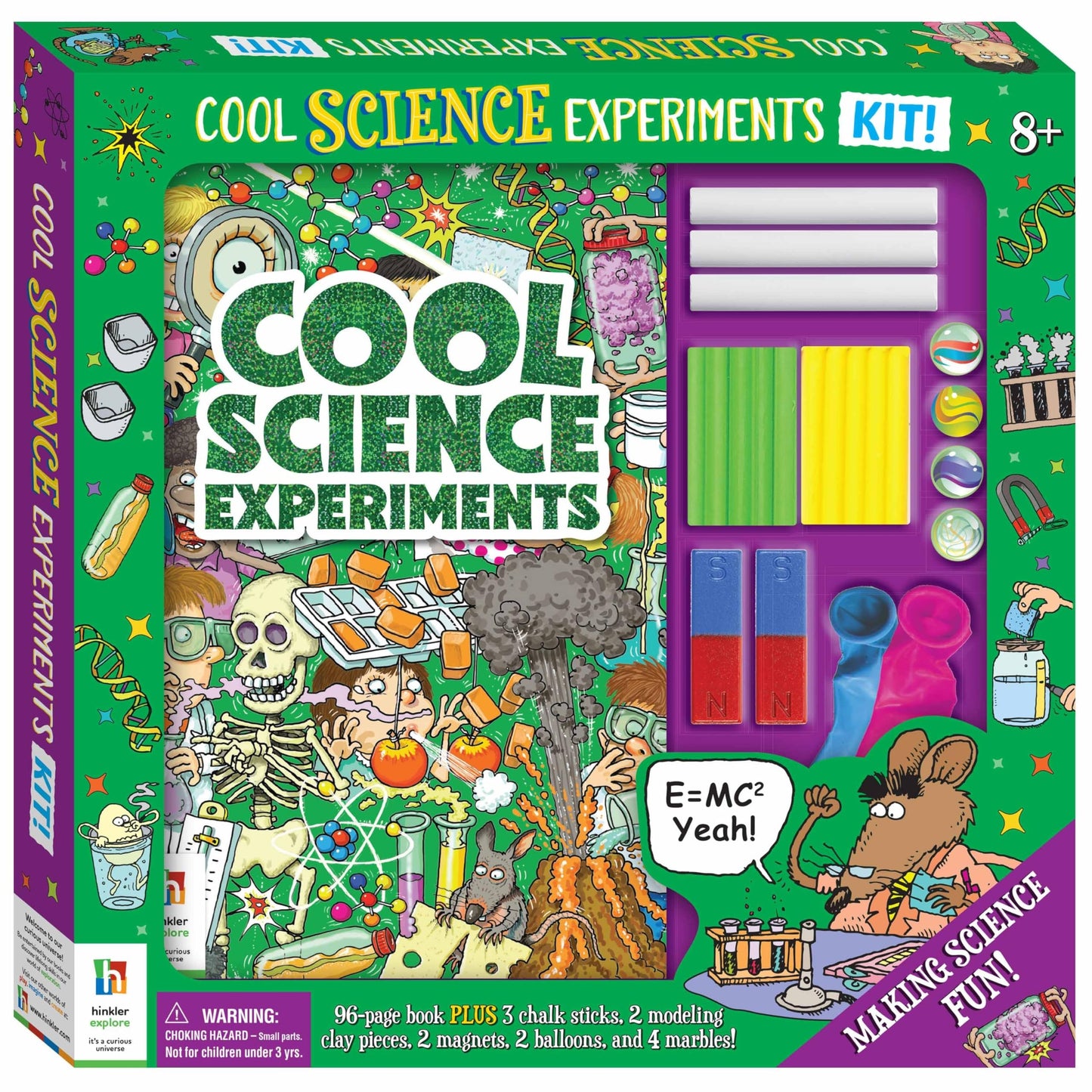 (New May) Cool Science Experiments Kit (unit 3)