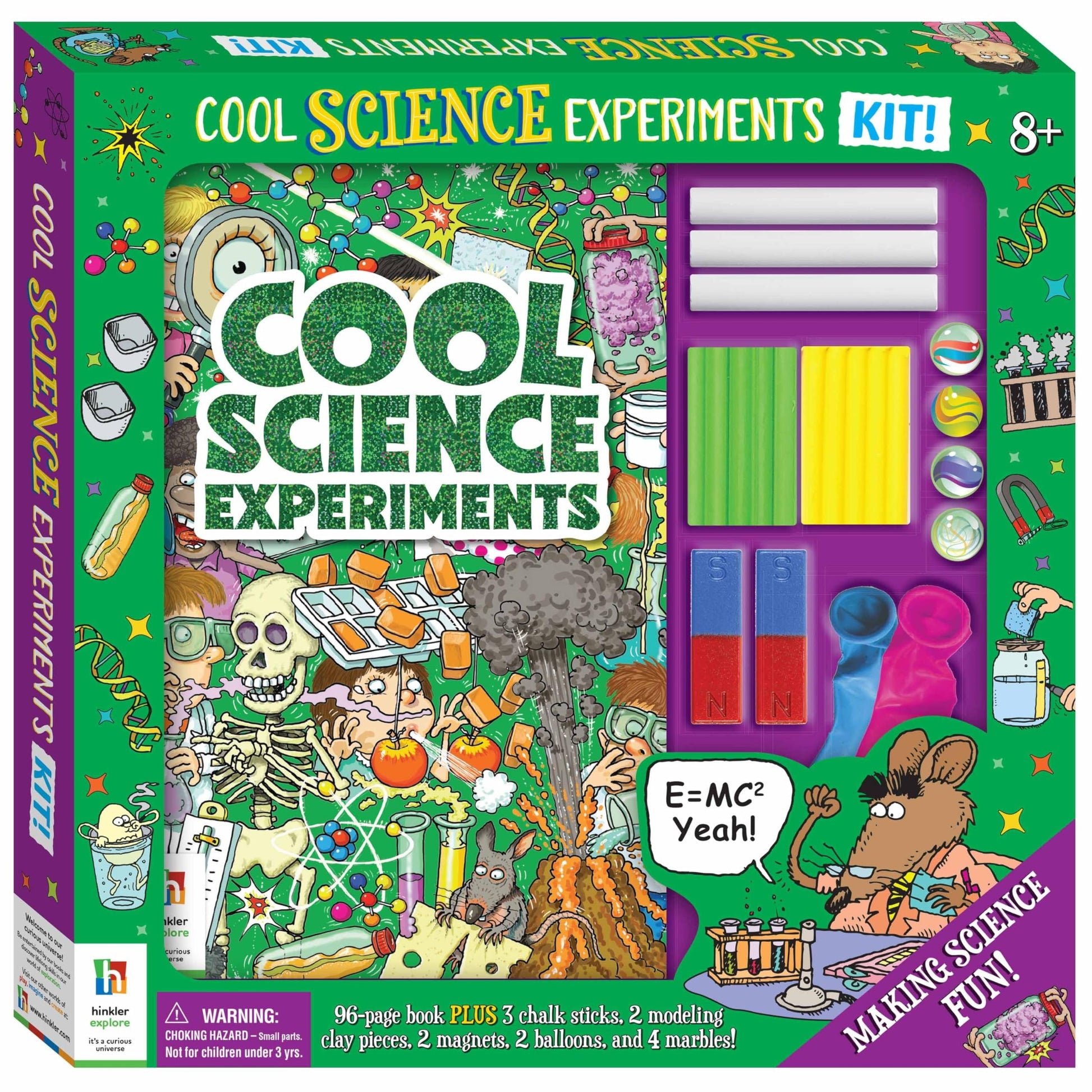 (New May) Cool Science Experiments Kit (unit 3)