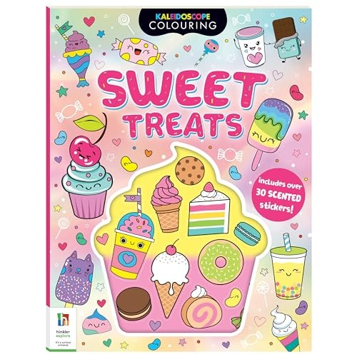 Kaleidoscope Colouring Scented Stickers Sweet Treats