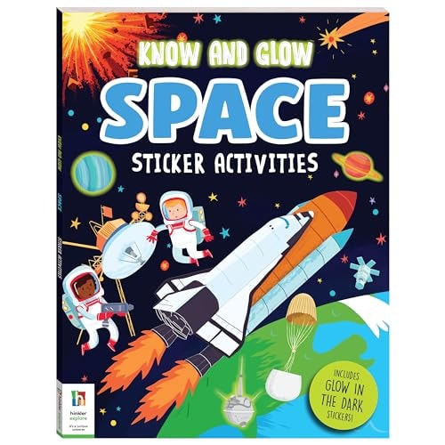 Know and Glow Space Sticker Activities