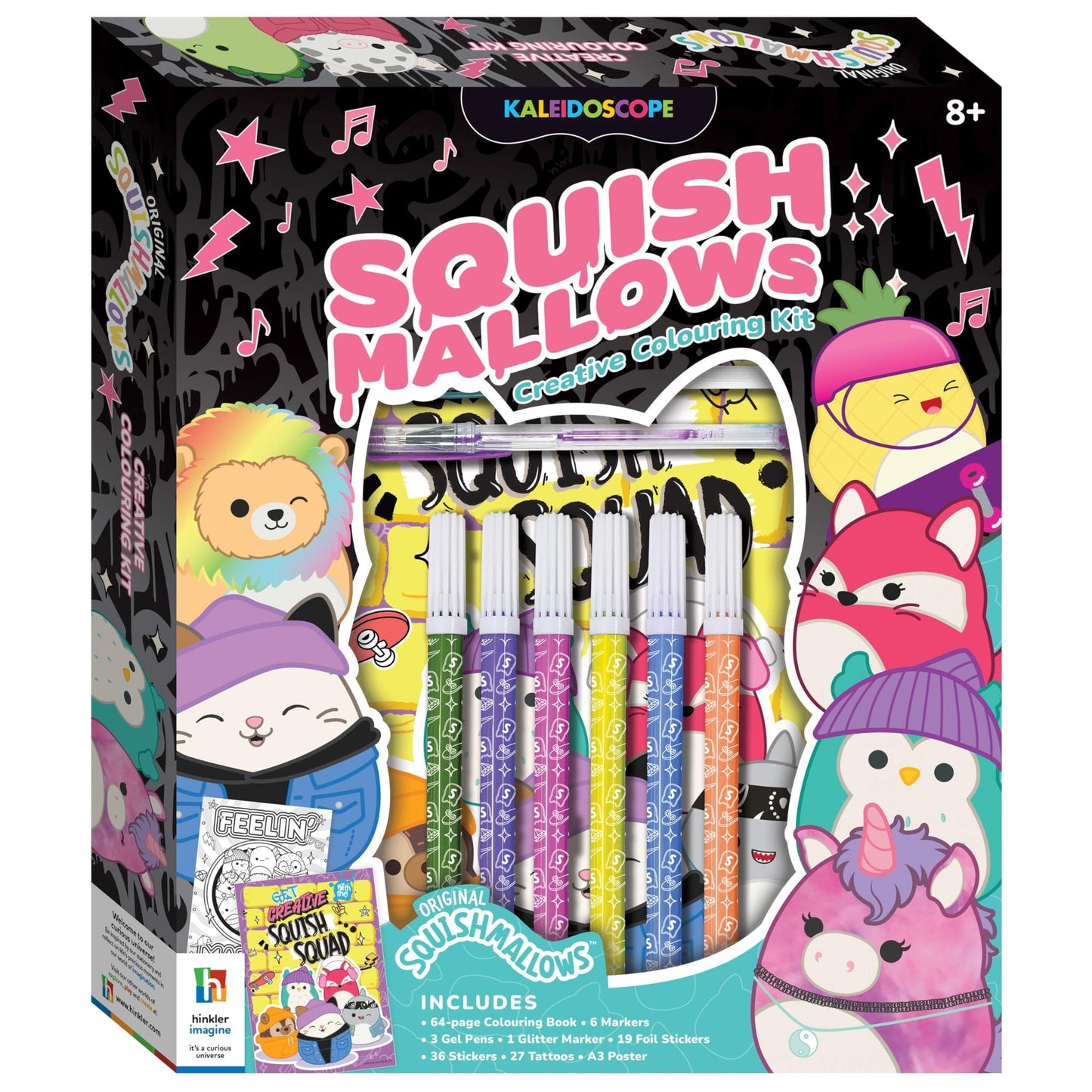 Super Squishmallows Colour & Activity Kit