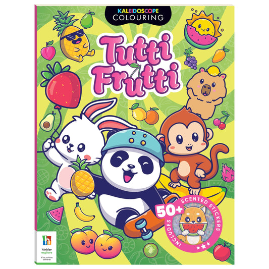 Kaleidoscope Sticker Colouring Tutti Frutti
