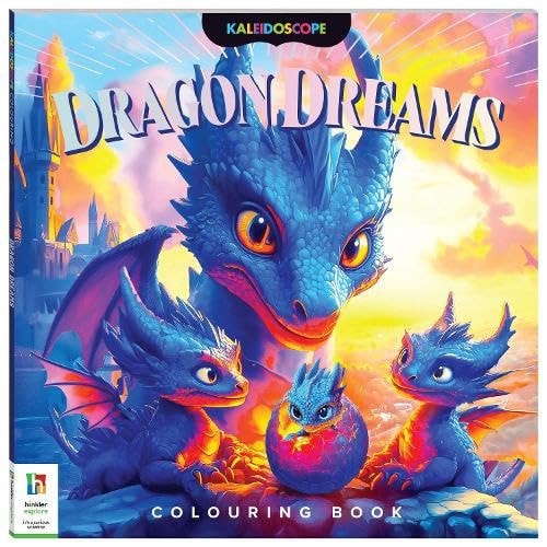 Kaleidoscope Colouring Dragon Dreams