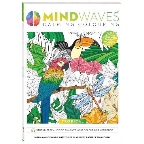 Mindwaves Calming Colouring Tropical