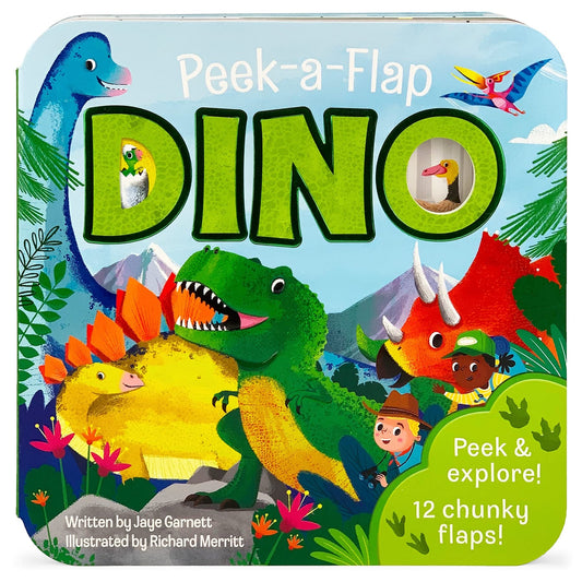 Peek-a-flap Dino