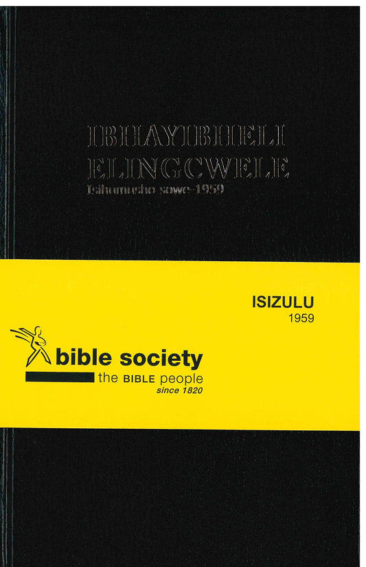 Zulu Bible Black Hardback, IsiZulu iBlack Hardback
