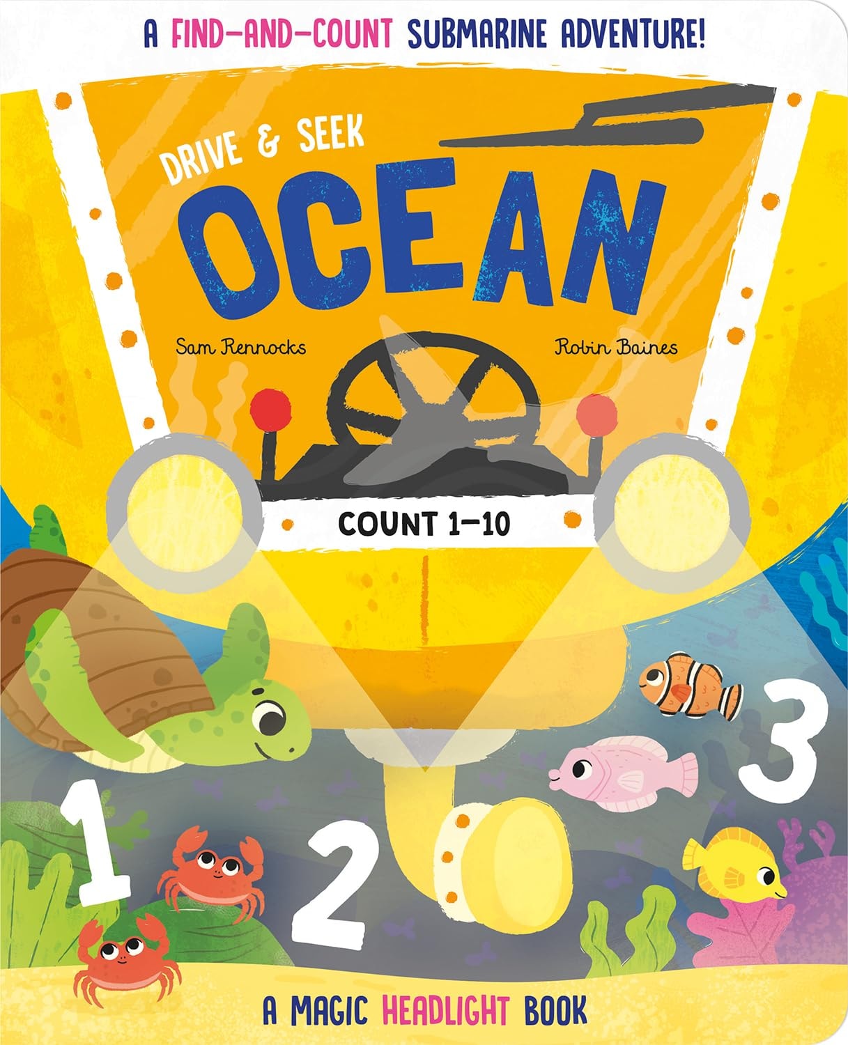 Drive and Seek Ocean - a Magic Find and Count Adventure