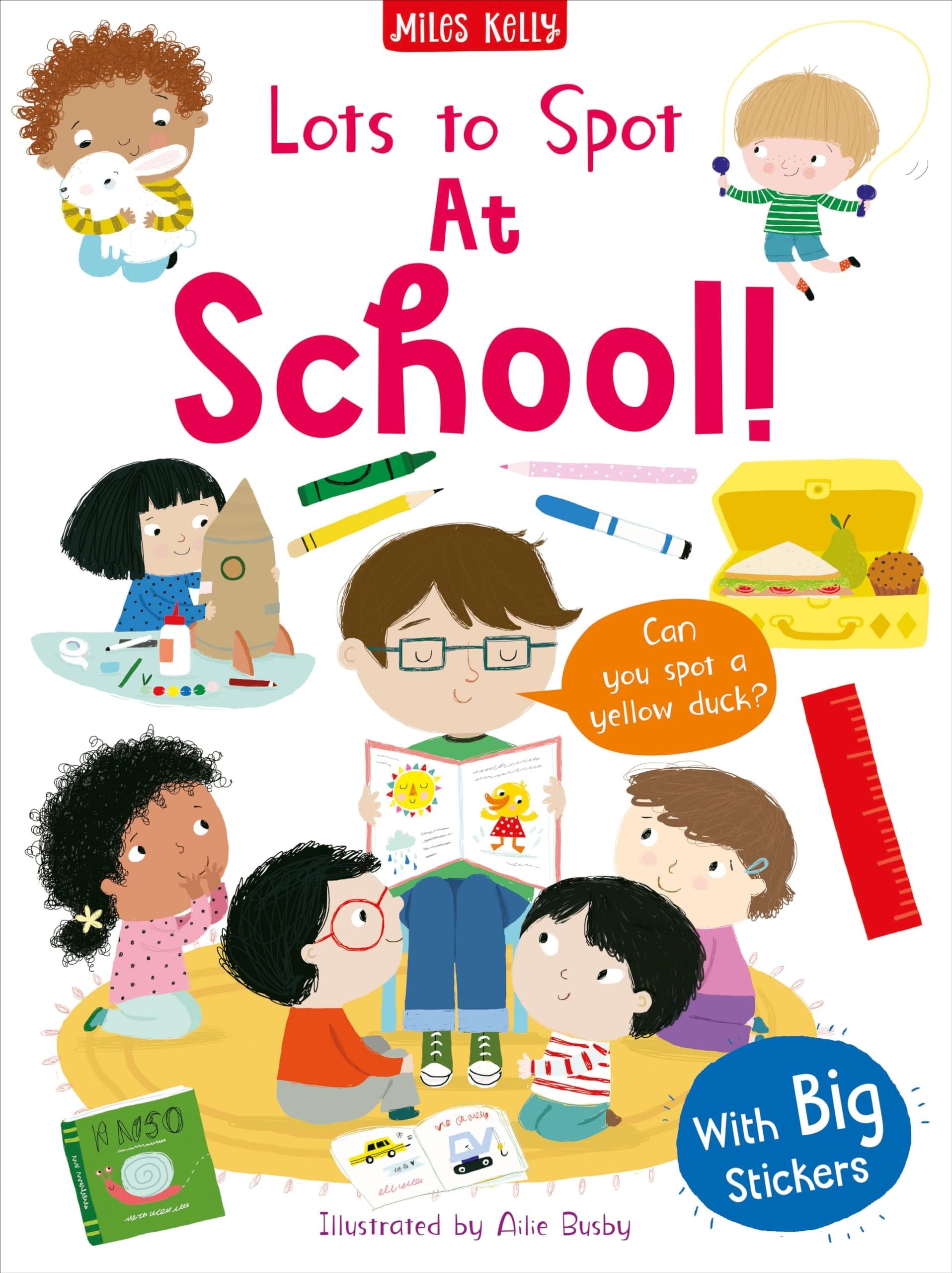 At School! Sticker Book