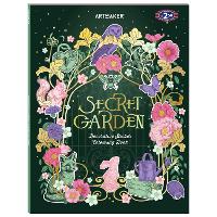 Art Maker Sticker Colouring Secret Garden