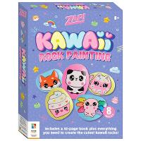 Zap! Kawaii Rock Painting